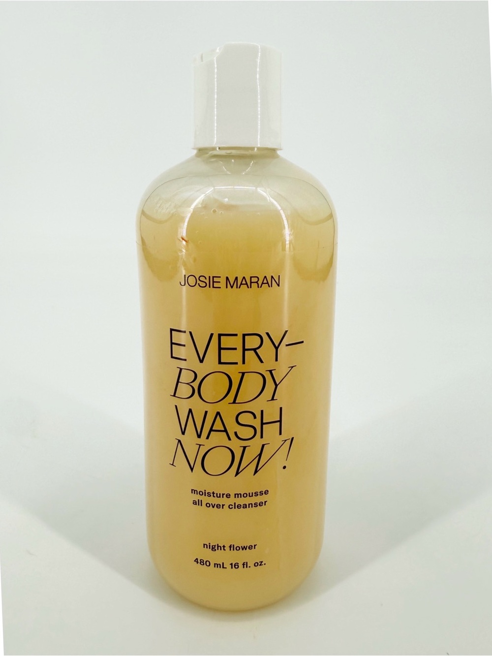 Josie Maran Every Body Wash Now! Moisture Mousse Night Flower New Sealed